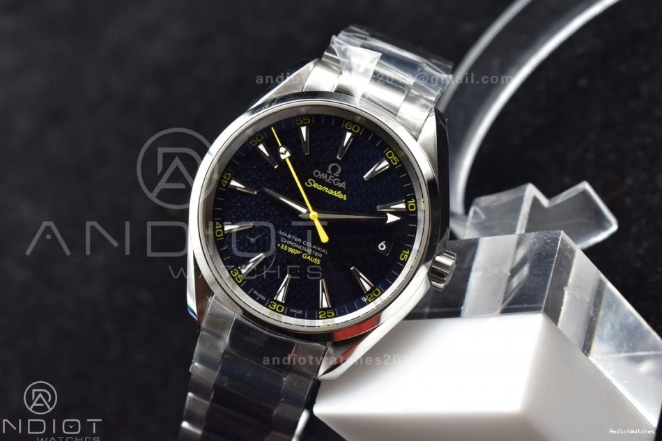 150M 503 Terra A Best Aqua On Edition 1:1 Dial SS SS Black VSF Bracelet Reliable 0813